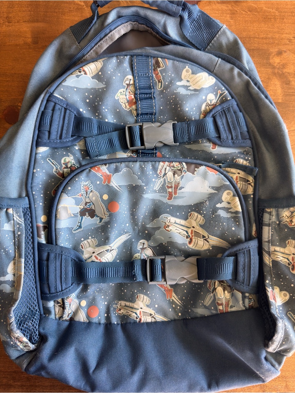 Kids Mandalorian Pottery Barn Backpack (Size Large)